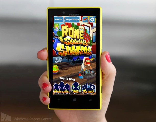 Subway Surfers gets updated for Windows Phone - Nokiapoweruser