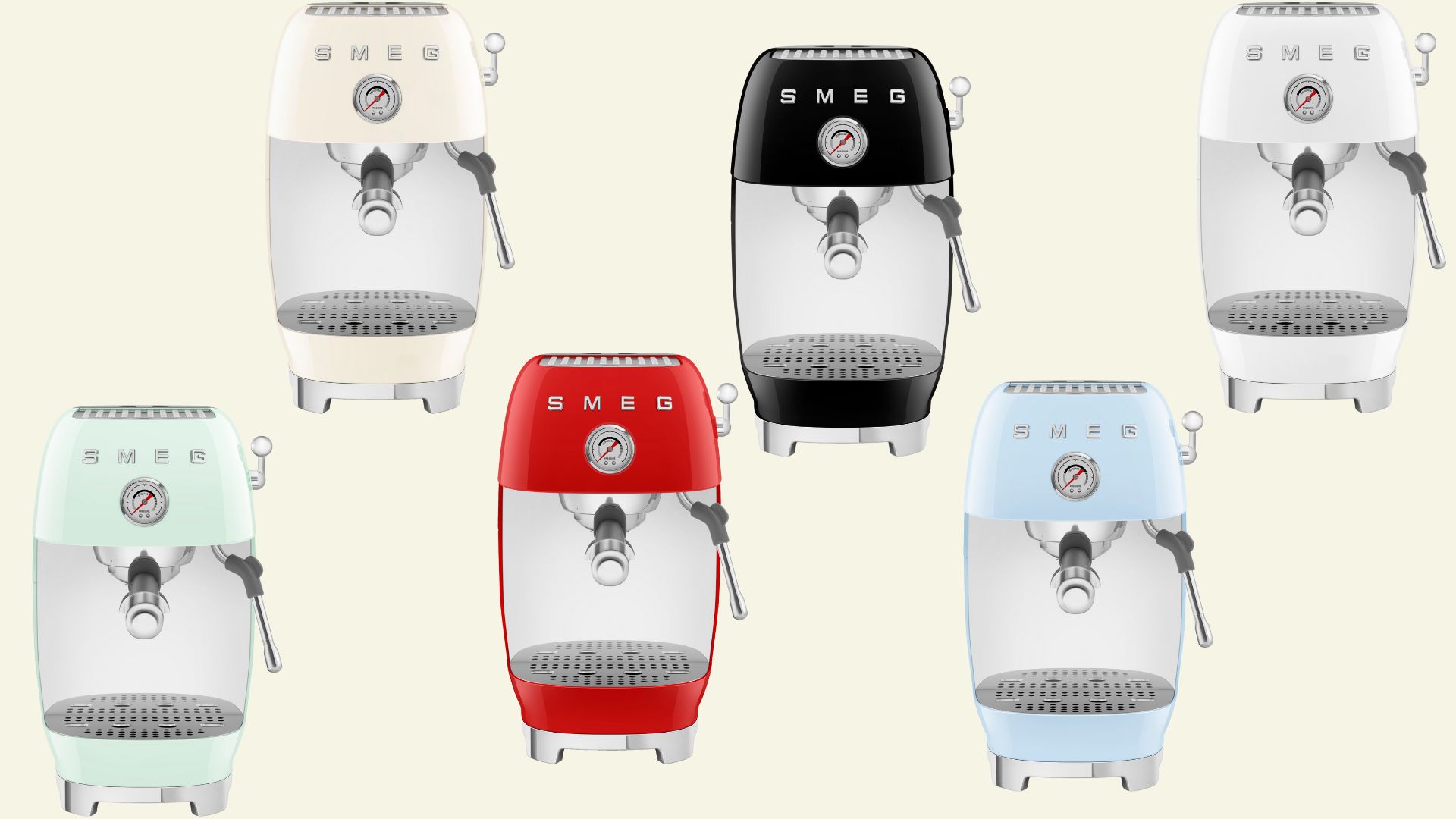 Smeg ECF03 Coffee Machine