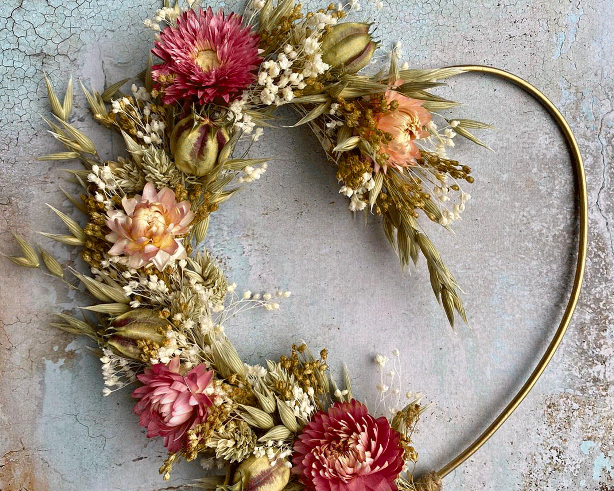 valentine's day wreath