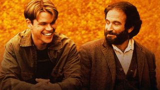 Matt Damon and Robin Williams in Good Will Hunting