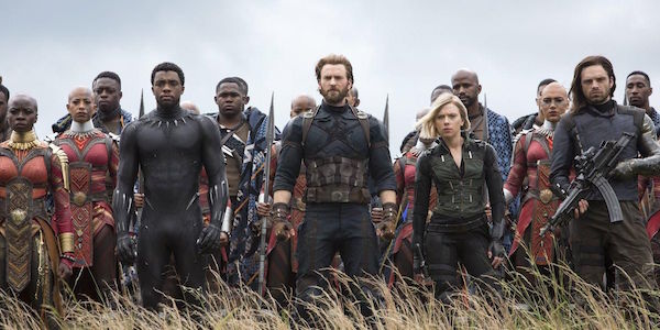 Infinity War full cast shot