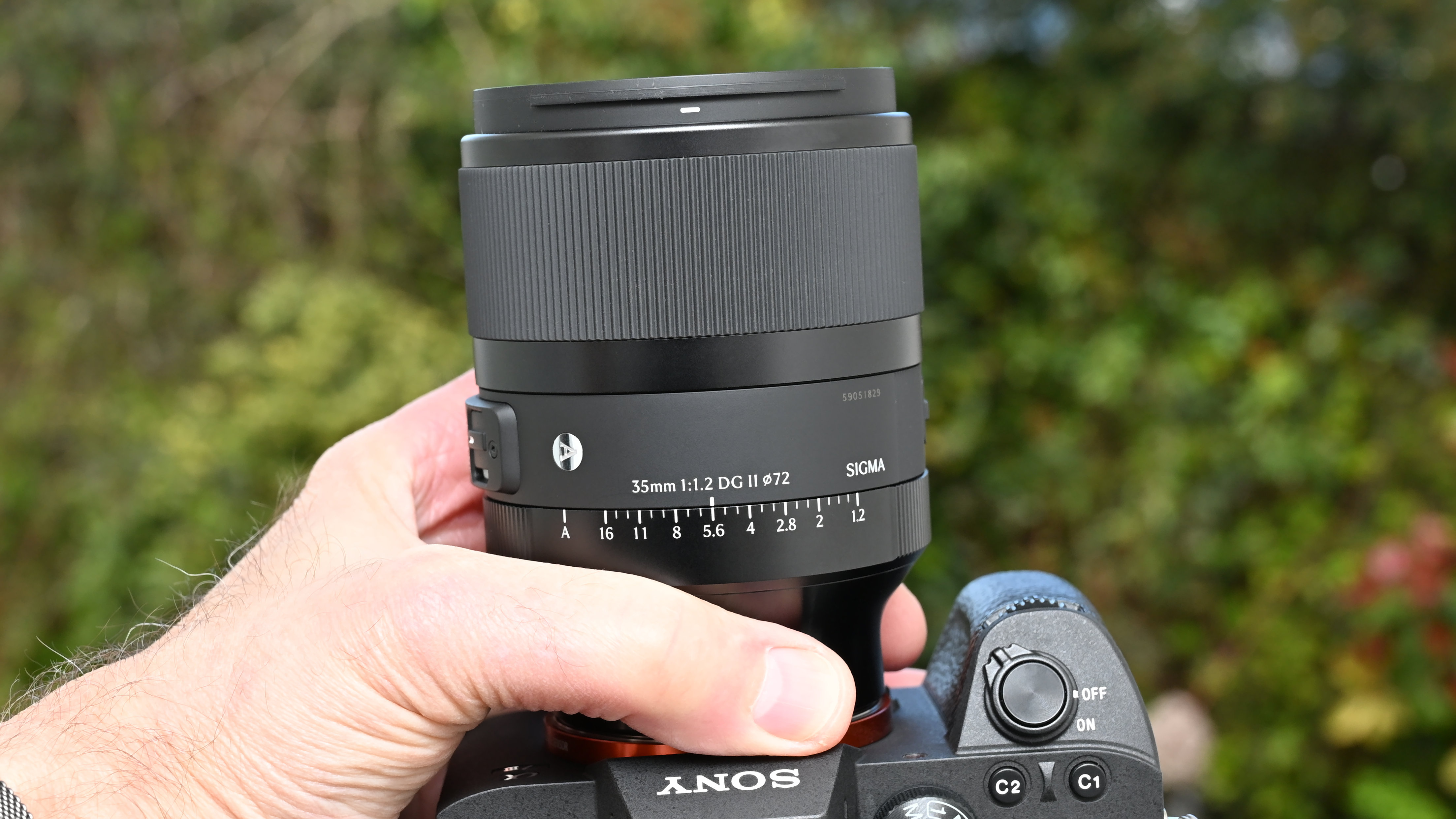 Sigma 35mm f/1.2 DG II Art product shot