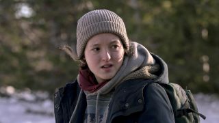 Bella Ramsey as Ellie in The Last of Us episode 6.