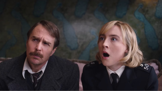 Sam Rockwell and Saoirse Ronan in murder mystery See How They Run