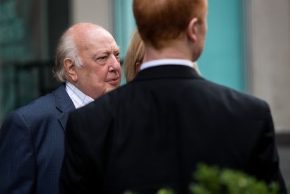 Fox News chairman Roger Ailes leaves his office
