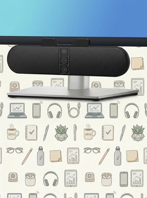 Clip-on Computer Speakers for Monitors & Laptops