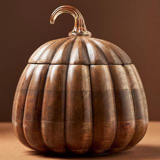 Wooden Pumpkin Spice & Black Walnut Candle