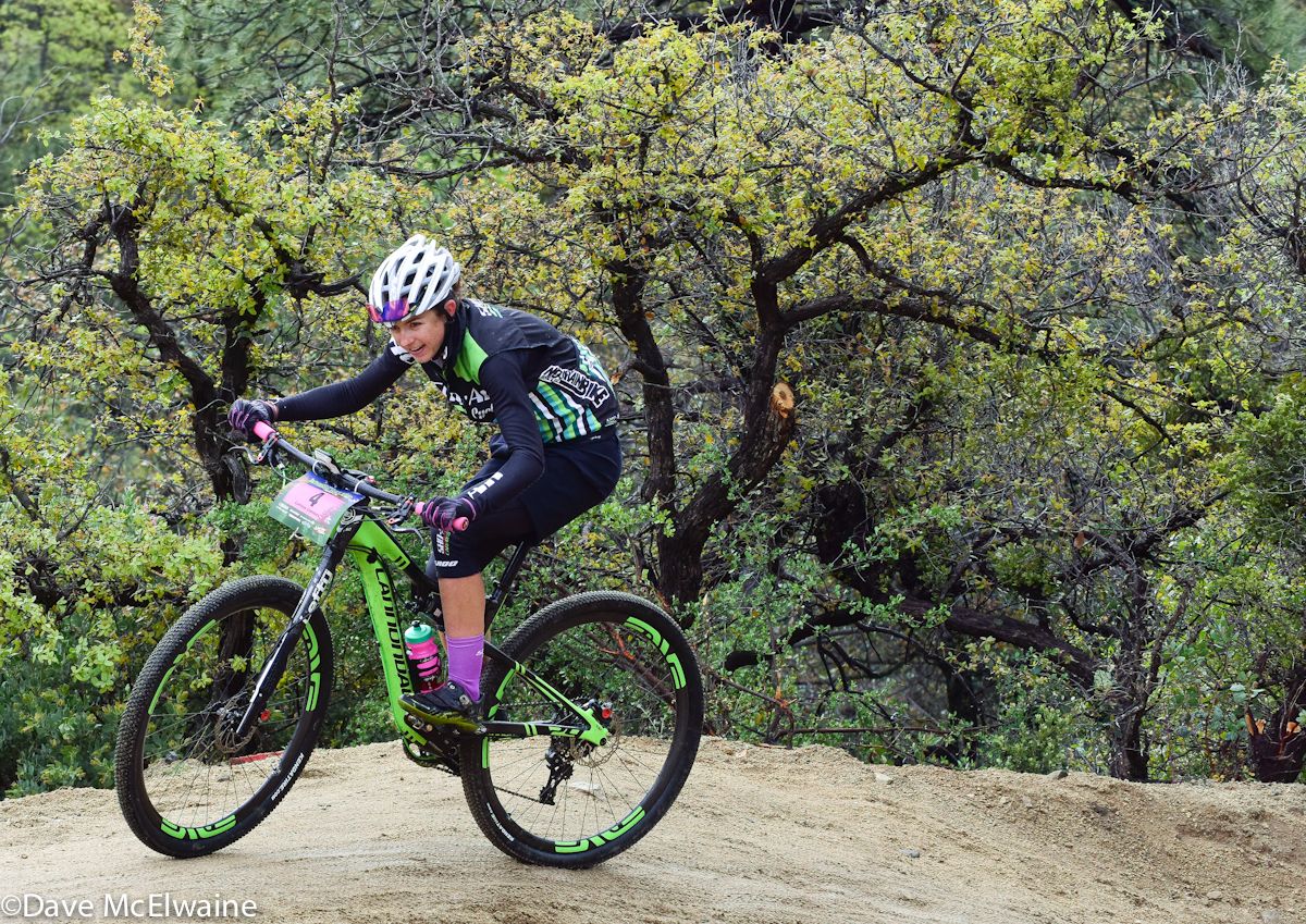 Larissa Connors (Sho-Air Cyclery) always seems to ride with a smile