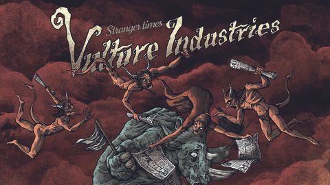 Cover art for Vulture Industries - Stranger Times album