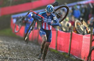 American Katie Compton (Trek) third at the Zeven World-Cup