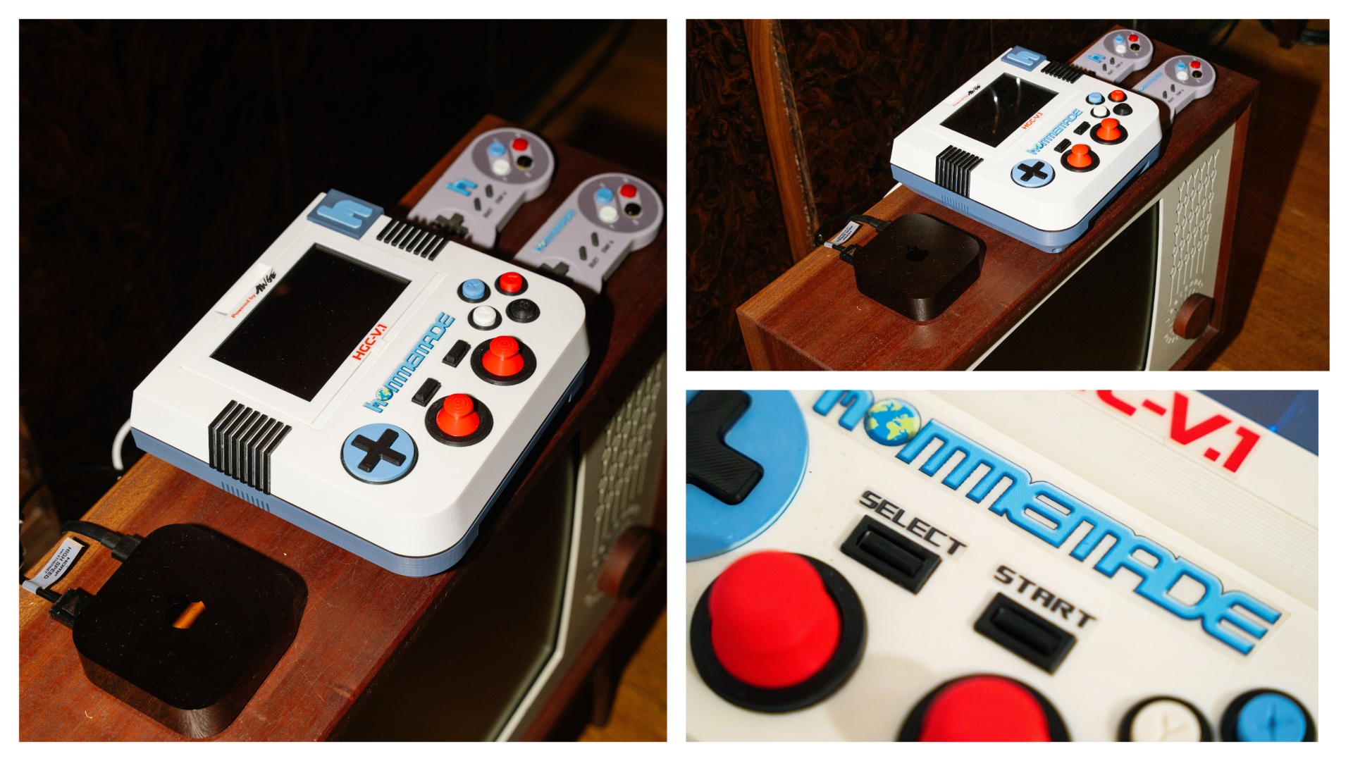 hOMMEMADE video game console