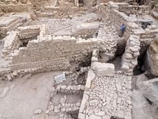 citadel and tower remains, acra, Jerusalem