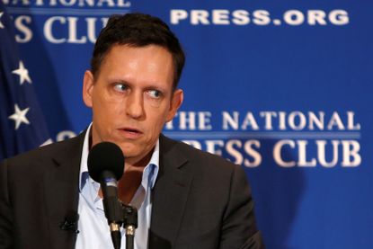 Is Peter Thiel playing games?