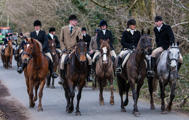 Taunton Vale Harriers meet at Clayhidon, Wellington, Somerset on 3rd February 2015