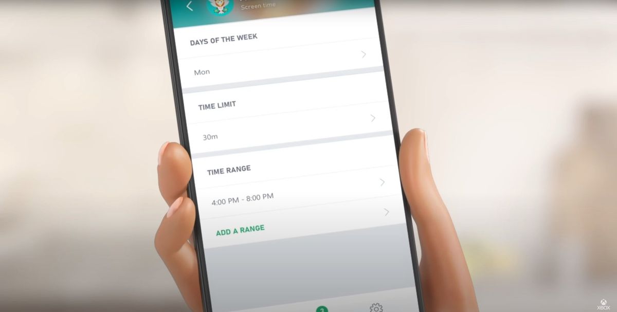 Xbox Family Settings App