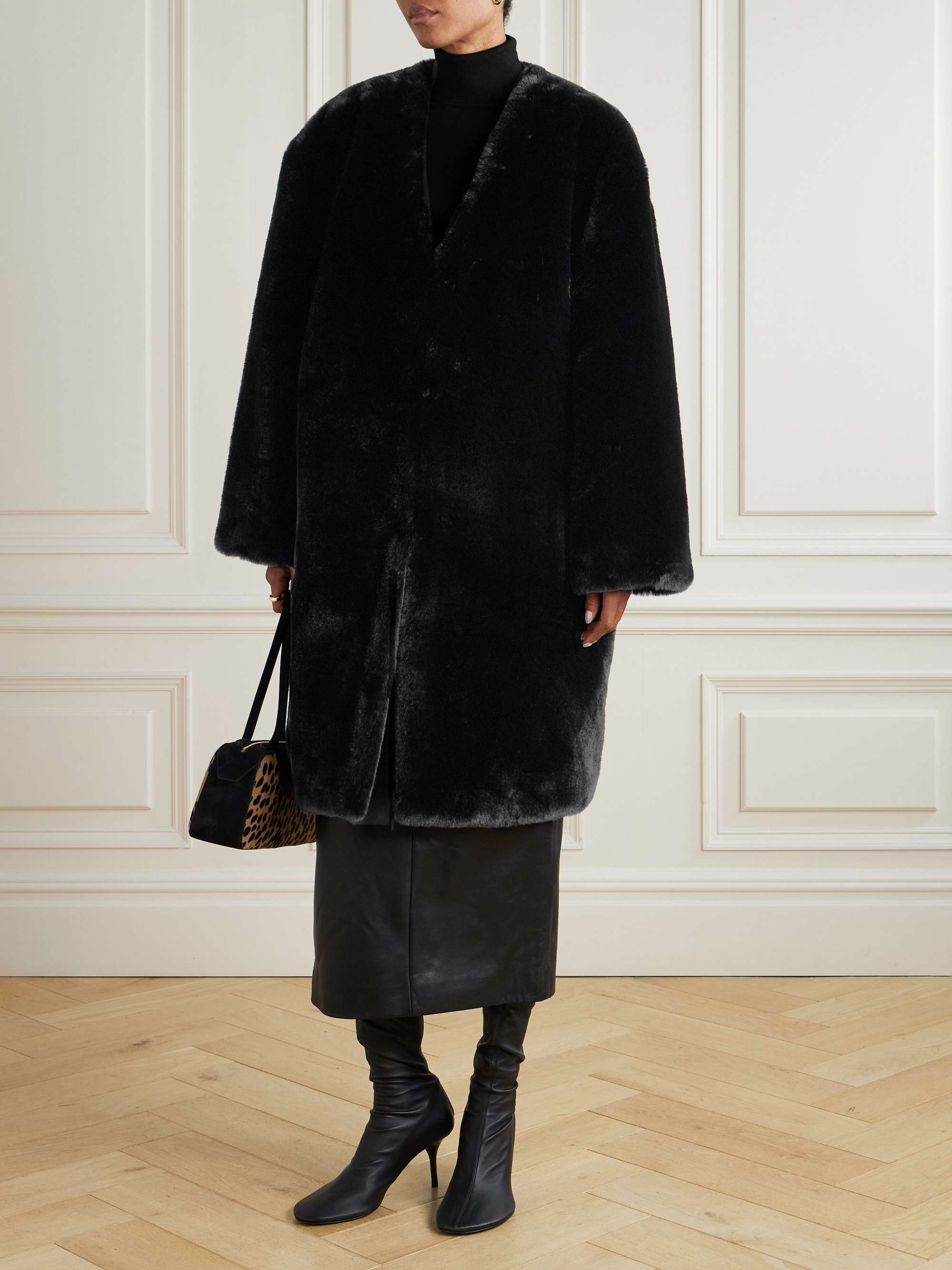Matera Oversized Plush Coat