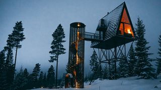 Pan Treetop Cabin exterior