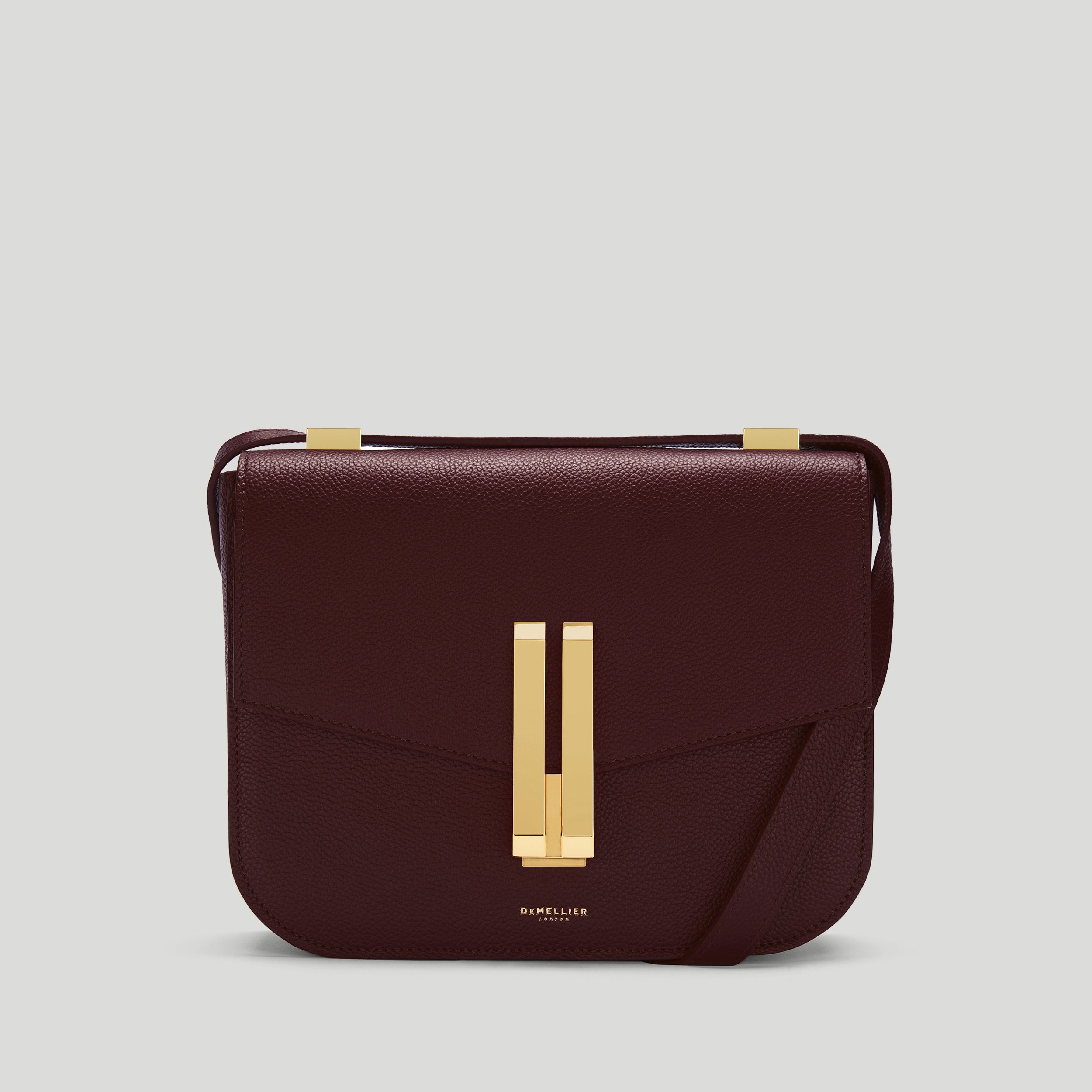 The Vancouver | Burgundy Small Grain | Demellier