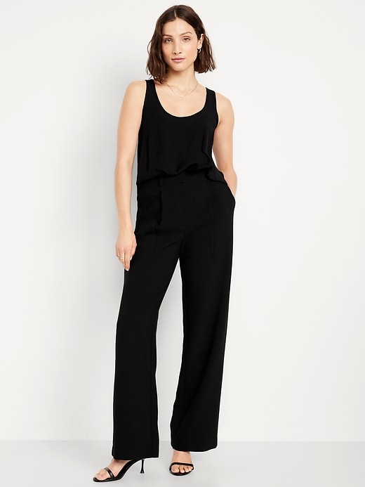 Extra High-Waisted Taylor Wide-Leg Trouser Pants