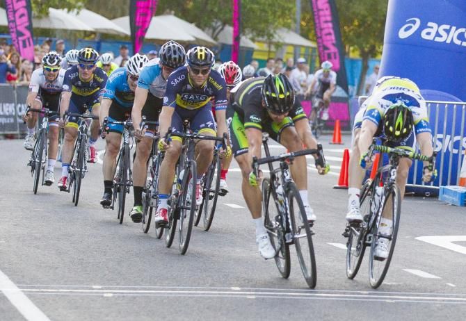 McEwen and Howard were well ahead of their competitors at the line.