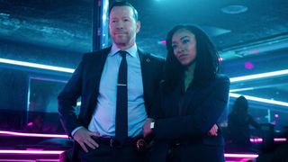 Danny Reagan (Donnie Wahlberg) and Lena Silver (Sonequa Martin-Green) in Boston Blue season 2