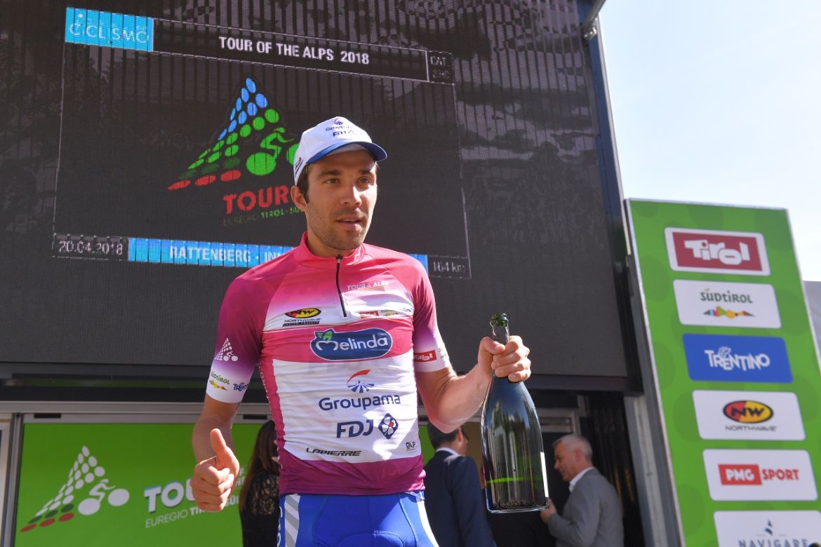 Thibaut Pinot (Groupama-FDJ) winner of the Tour of the Alps