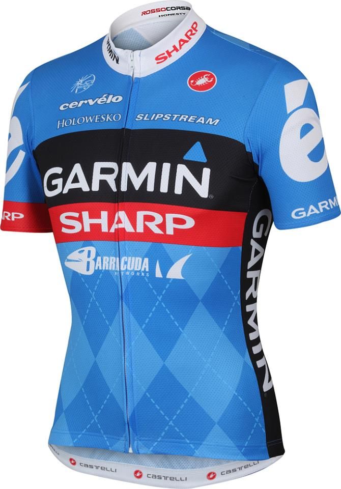 The 2013 Garmin-Sharp jersey