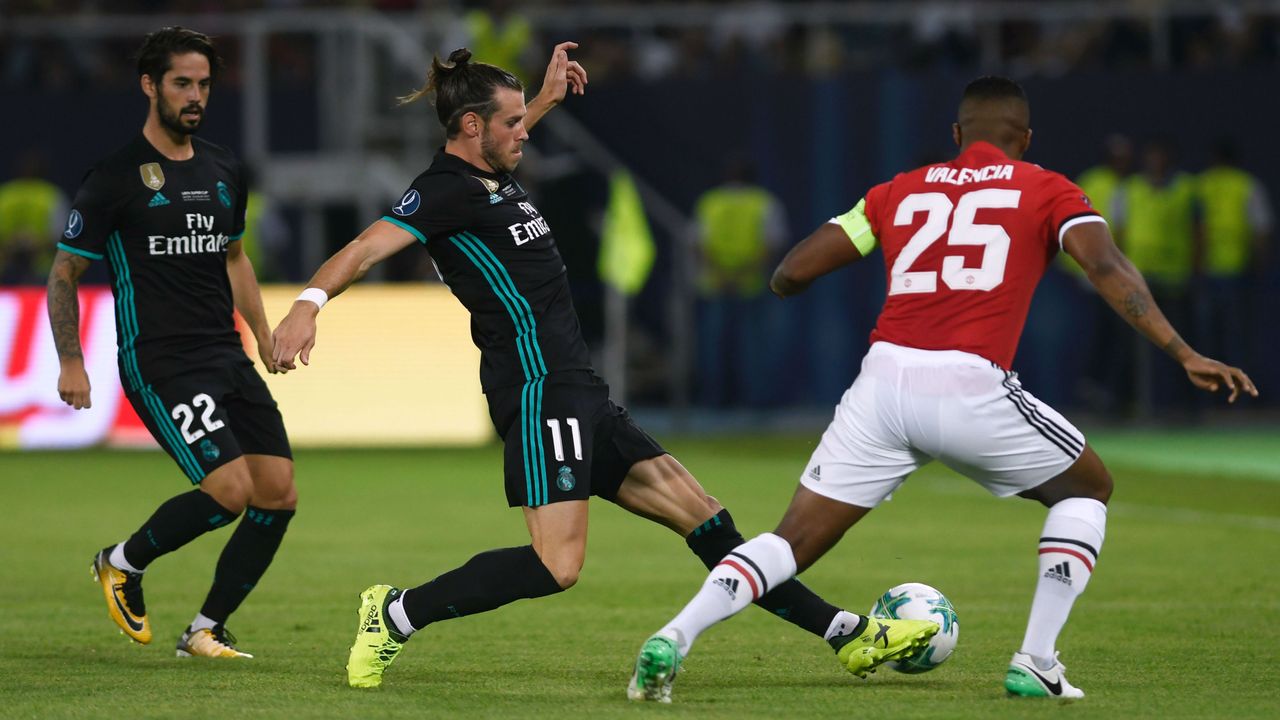 Gareth Bale Real Madrid vs Man United