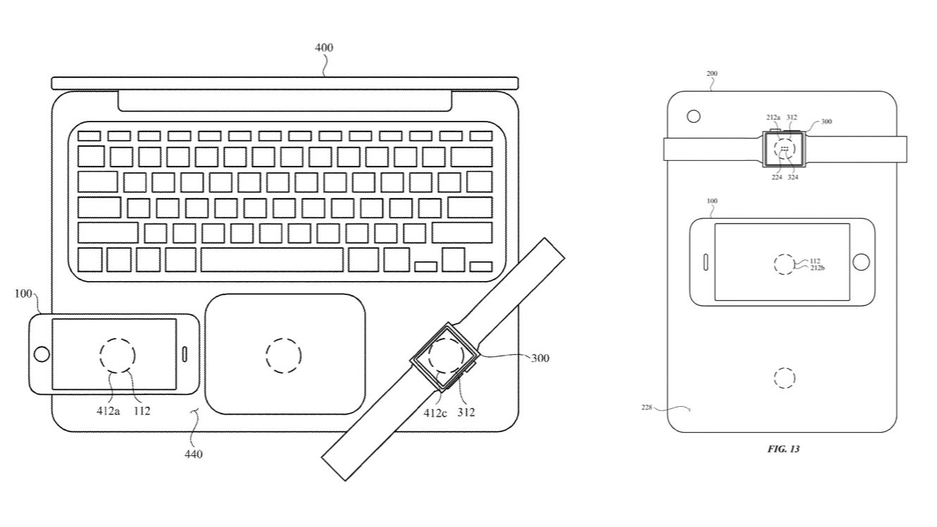 Apple patents hint at MacBook that can wirelessly charge your iPhone