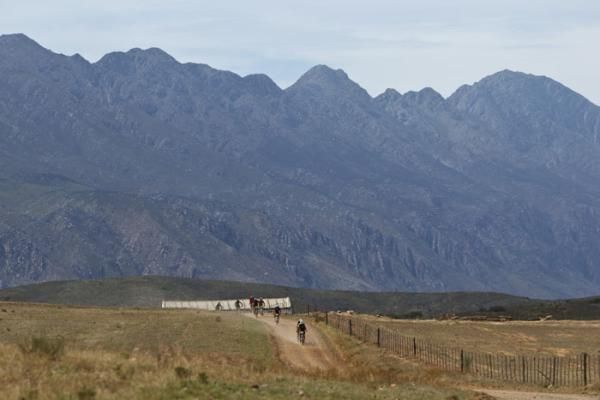 Riders traverse the great Breede River Valley landscape