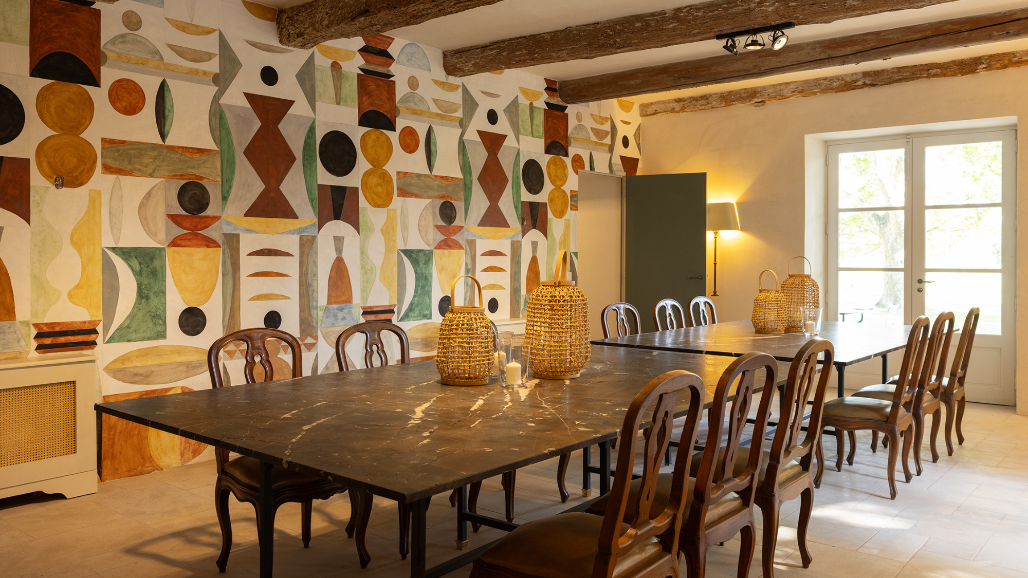 Inside La Bastide in Provence