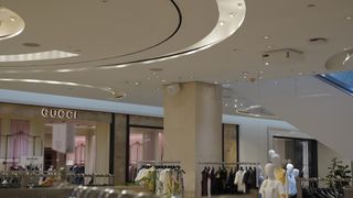 Retail AV at its finest at Holt Renfrow with discreet immersive audio solutions throughout. 