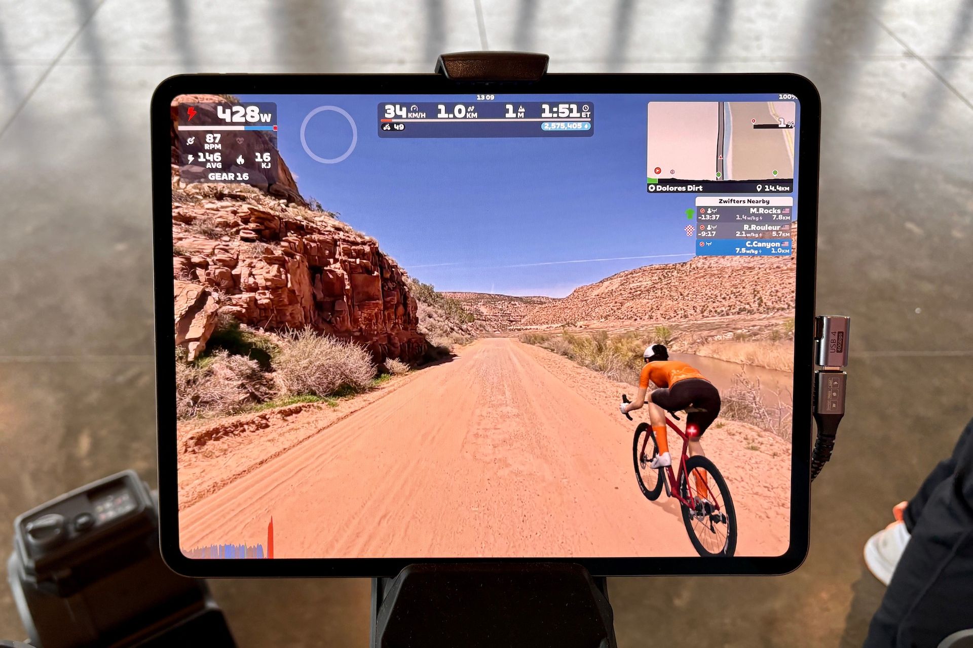 Zwift Plus launch in Moab
