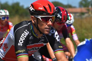 TURIN ITALY AUGUST 05 Philippe Gilbert of Belgium and Team Lotto Soudal during the 101st Milano Torino 2020 a 198km race from Mesero to Stupinigi Turin MilanoTorino on August 05 2020 in Stupinigi Turin Italy Photo by Tim de WaeleGetty Images
