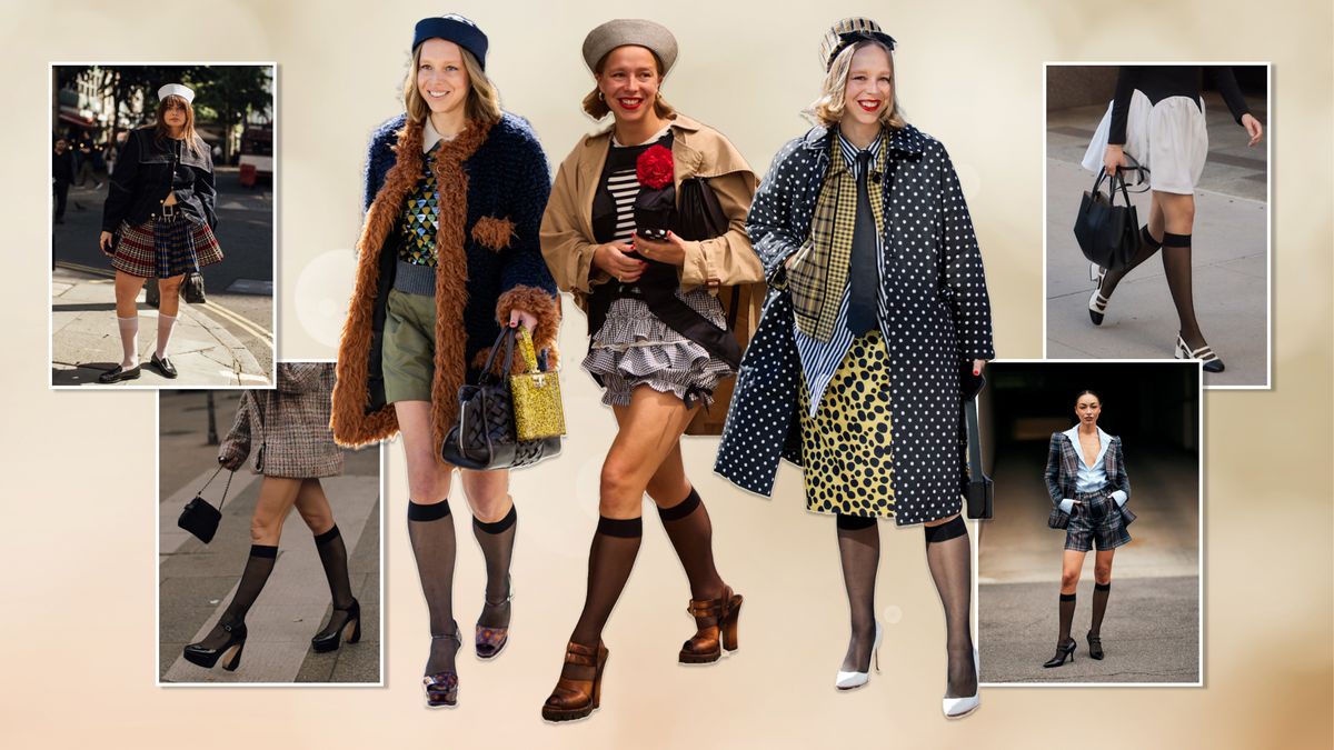 Schoolgirl Stockings Are Fashion’s Latest Secret Styling Weapon