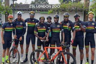 Members of the Black Cyclists Network