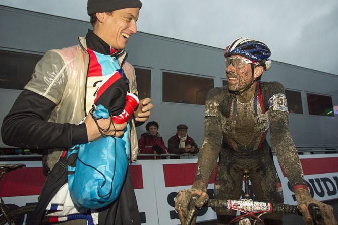 Jeremy Powers after the finish