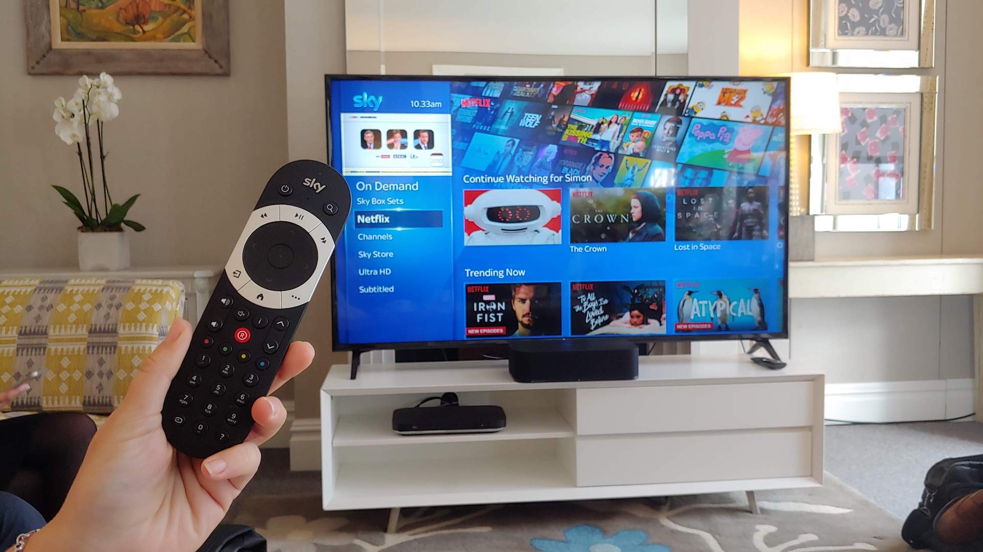 Get Sky Q Box Connections Background