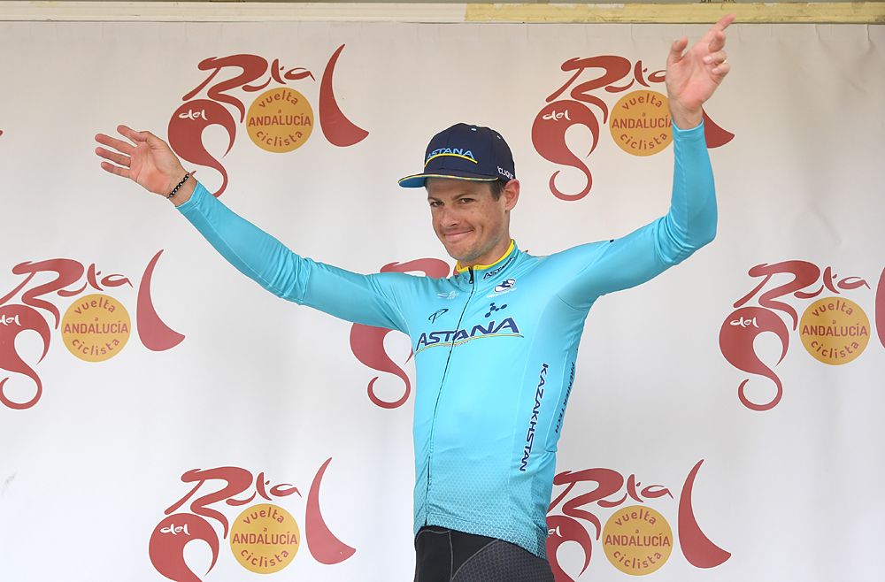 Jakob Fuglsang (Astana) moves into the overall lead at Ruta del Sol