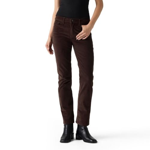Levi's Women's Classic Straight Jeans (also Available in Plus), (new) Java (corduroy) - (high Stretch), 29