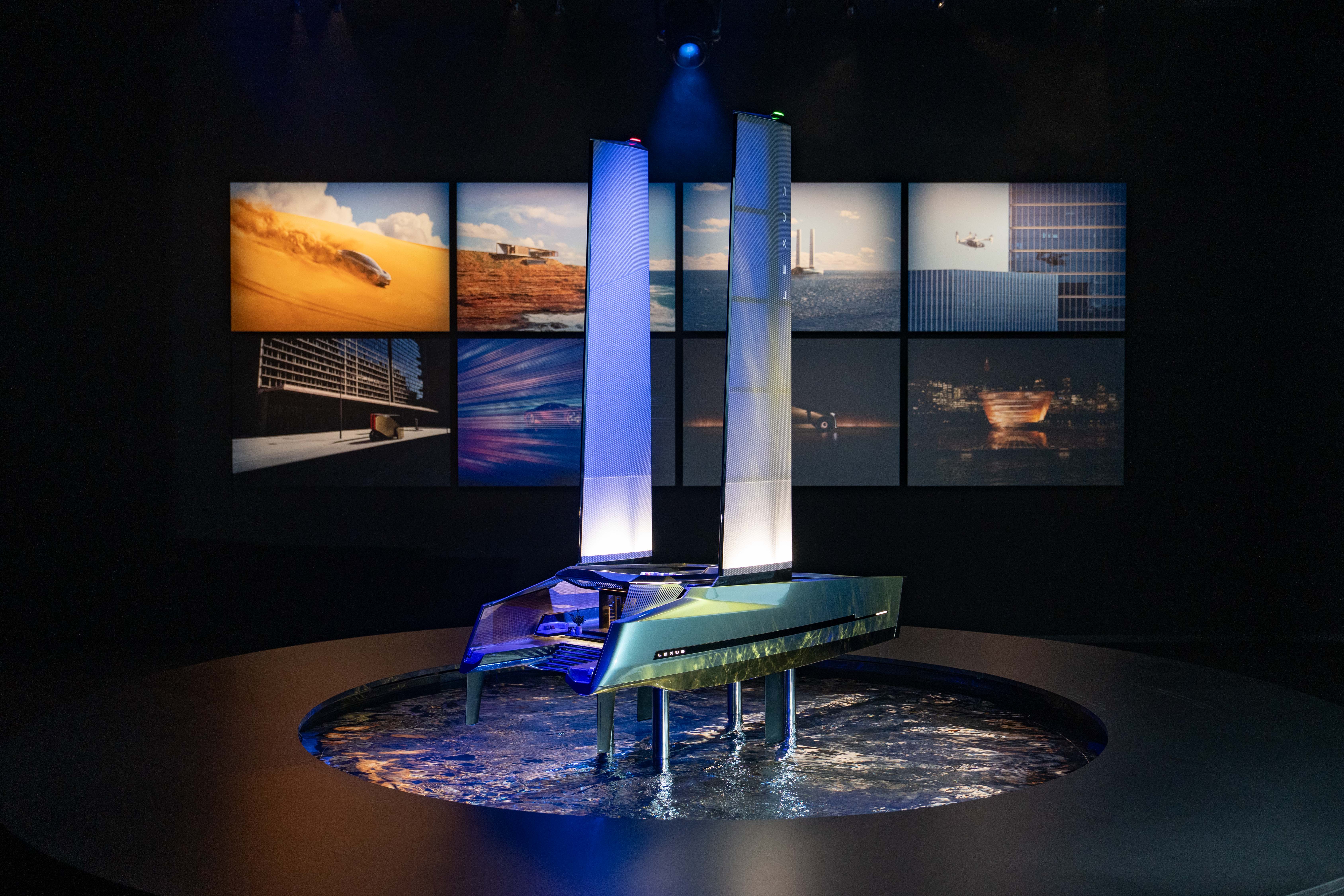 Lexus Catamaran concept design