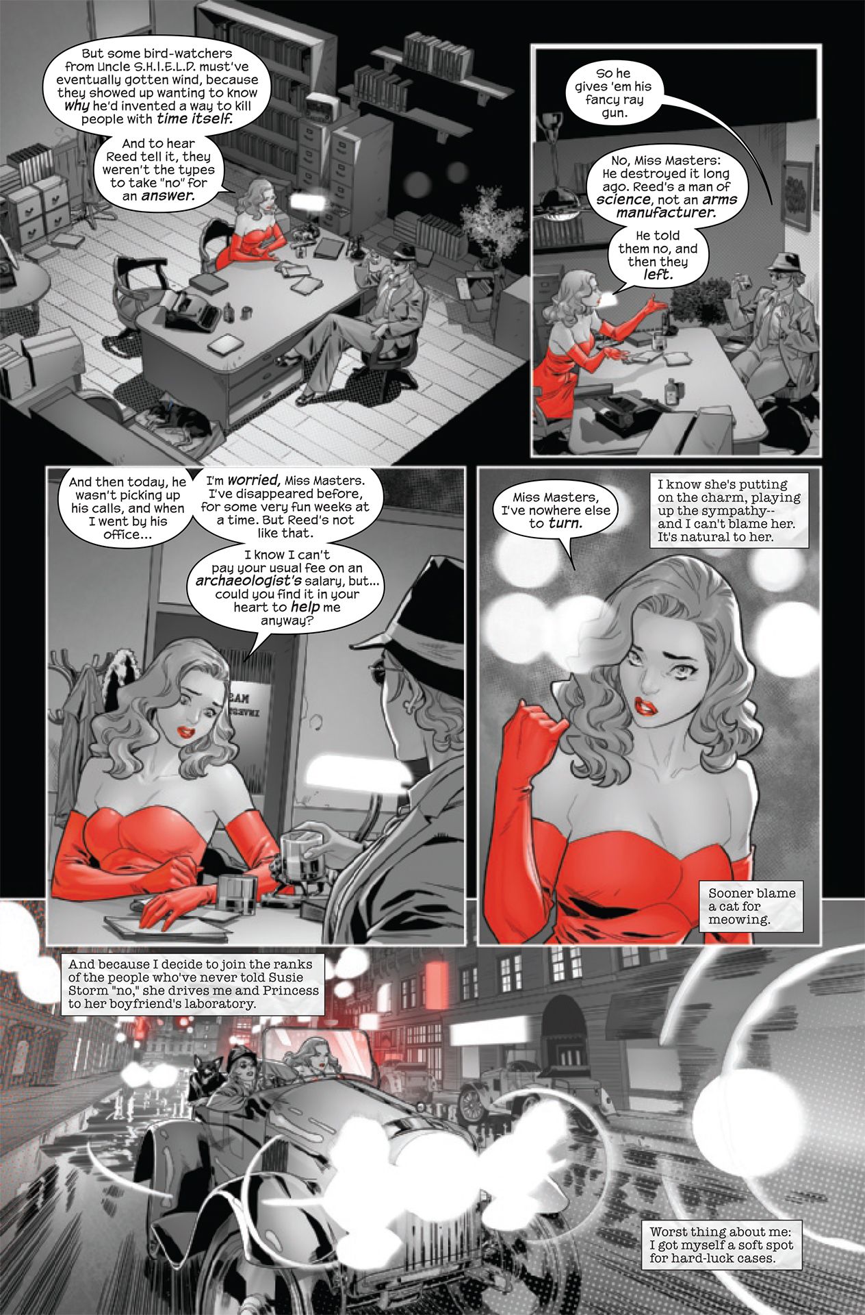 Fantastic Four #19 interior art