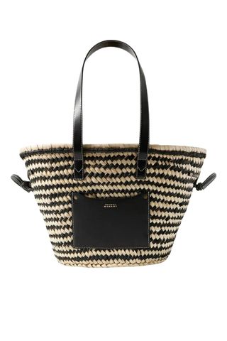 Isabel Marant Cadix Medium raffia basket bag