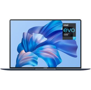 Profile shot of the Huawei MateBook X Pro (2022) laptop