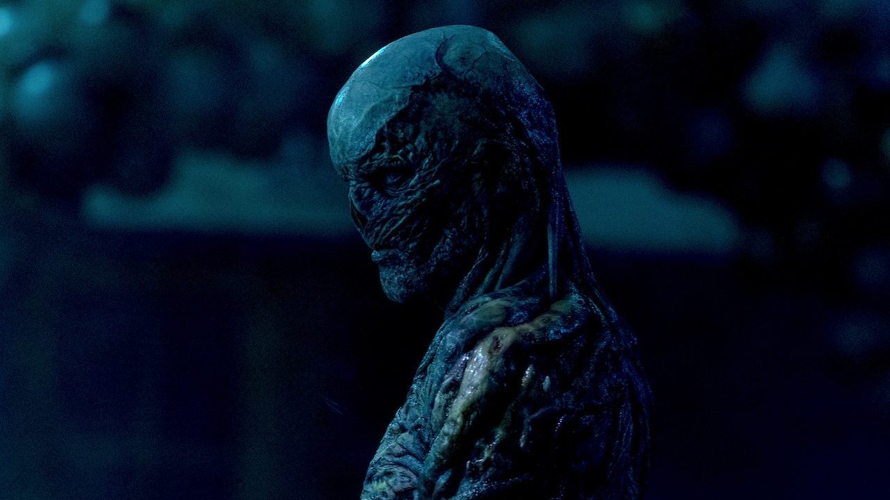 Vecna standing in the darkness in Stranger Things Season 5