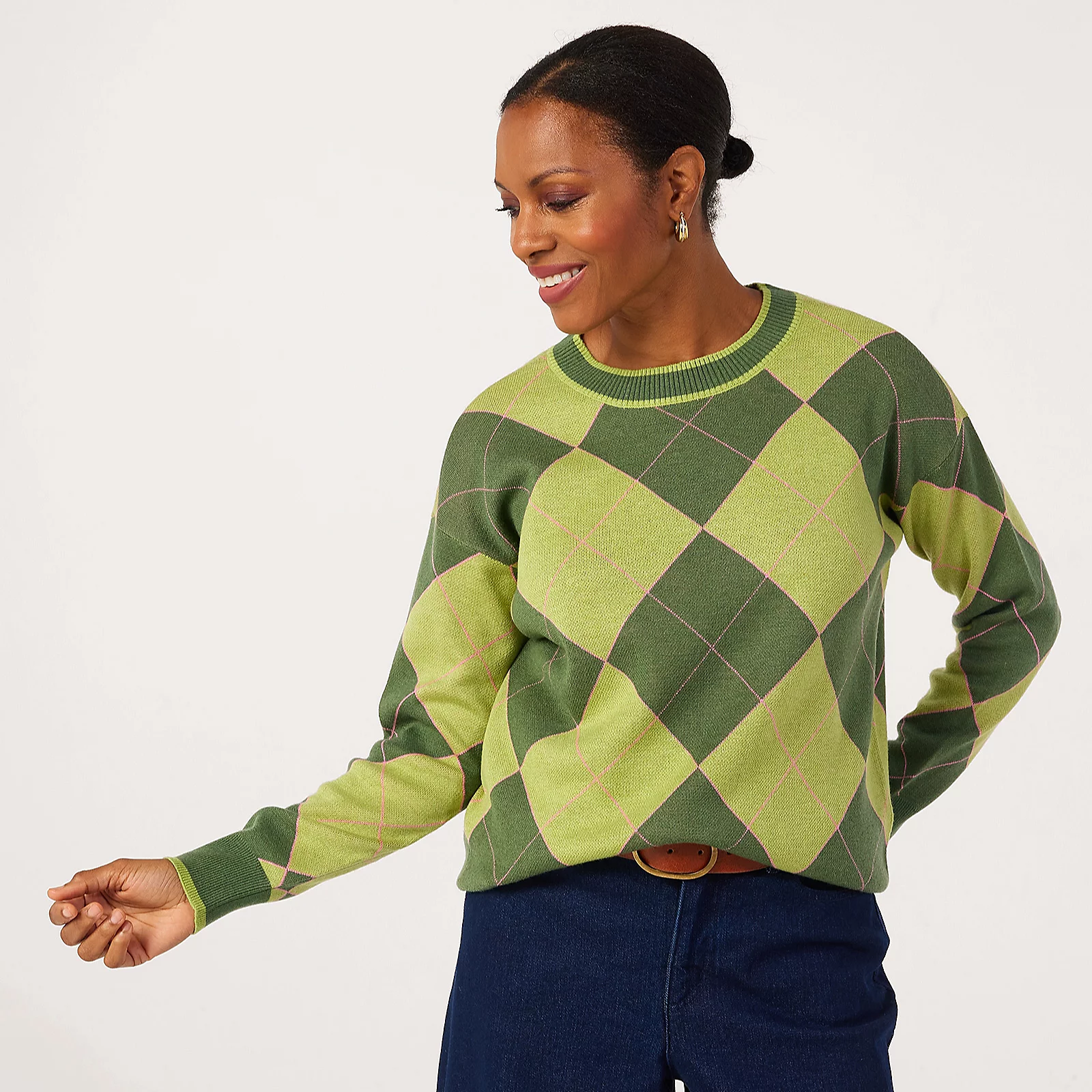 QVC, Ruth Langsford Argyle Jumper