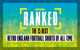 best retro England football shirts