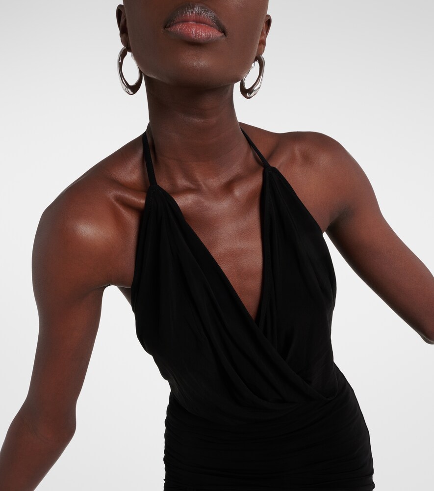 Draped Cupro-Blend Top