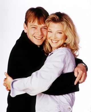 Ian and Kathy before she was said to have been killed off (BBC)