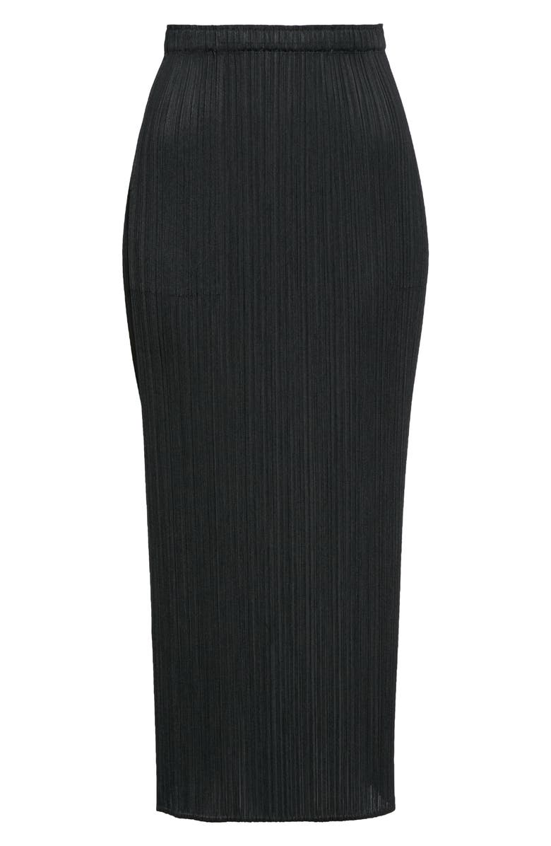 Basics Pleated Midi Skirt